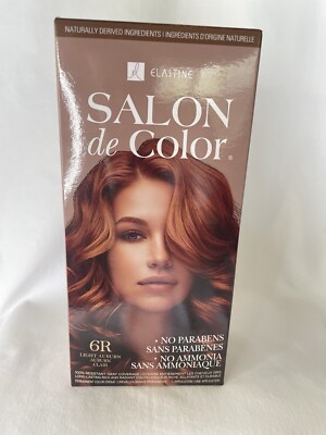 6R LIGHT AUBURN ELASTINE SALON DE COLOR