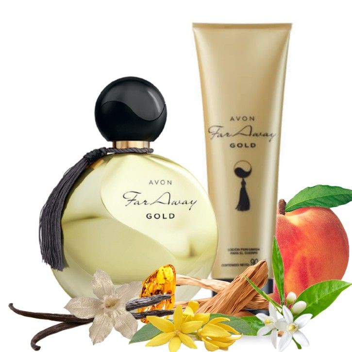 FAR AWAY GOLD EDP 4PK
